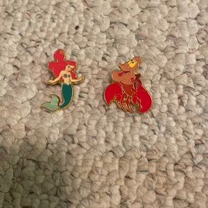 Disney The Little Mermaid Blind Box Pins (Ariel and Sebastian)